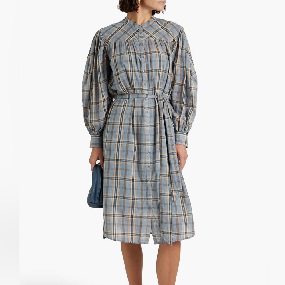 Ulla Johnson Plaid Dress